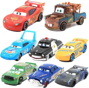The Kids (8 Pieces) 8 Pcs Car Toys, Car Movie Die-cast Toy Car Set, despondent 1:55 Ratio, Birthday Gifts for 