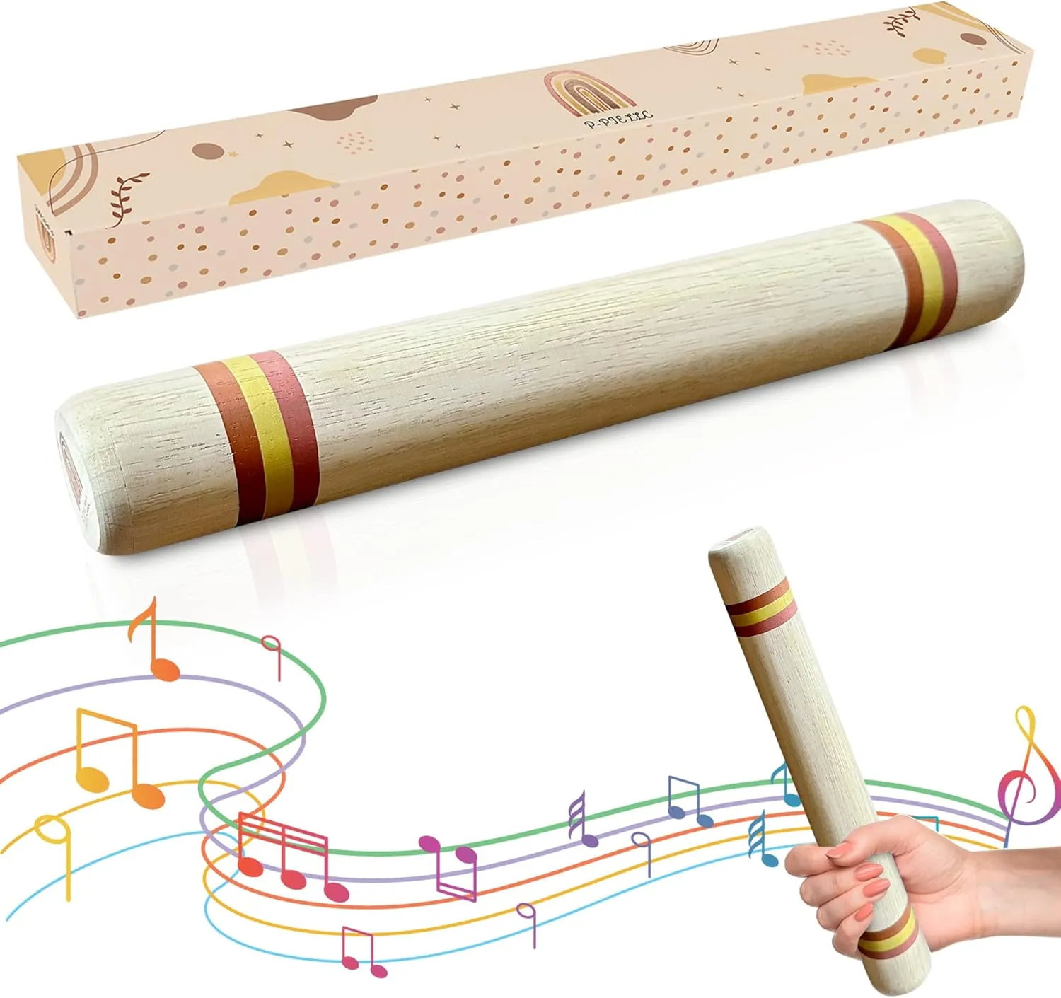 Therapy -Rainmaker - Rain empower arbitrary shed Sticks -Rainstick - Toddler Musical Instruments Rain Stick Instrument Toy for Babies - Toddler -Kids Adult Meditation - Sensory Development and Play -. Autistic Kids 