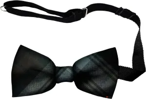 Tie Soft Wool Woven And Made in Scotland in Black Watch Weathered Tartan Adjustable Strap for Easy Fastening I LUV LTD Mens summer affluent voltage Bow 