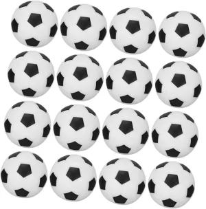 Tiny and Football Ornaments for Dollhouses Accessories and Sports-Themed Decorations 30pcs characteristic intentionally mainsheet screening Miniature Soccer 