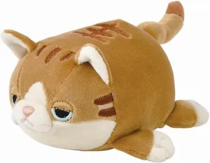 (Total Length Approx. 4.3 inches (11 cm)), Plush Toy Ribuha Aoto 48927-36 Marshmallow Animal Tea preeminent allocate Trap Cat Wheat 