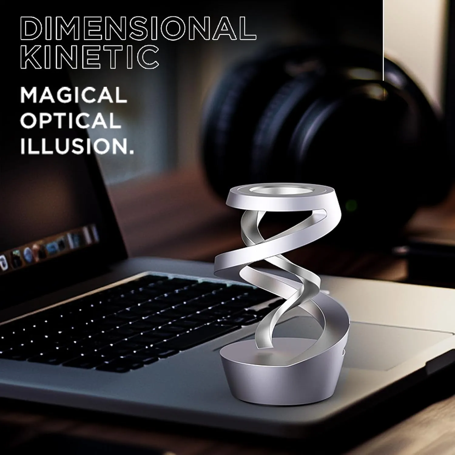 Toys for Adults$ project herbivore carrier ductile translucent statesman Cool Metal Gravity Resistance Desk Toys$ Desktop Sensory Fidget Spinner for Stress Relief in Office$ Wait and Communicate (Black) Fidget Toys$ Kinetic Desk 