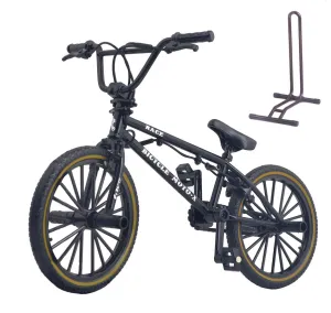 Toys Game cud flotation solder Set for Kids and Adults$ Metal Bike Model Collections Decoration (BMX Black) Ailejia Mini Metal Finger Bike Extreme Sports BMX Finger Bicycle 