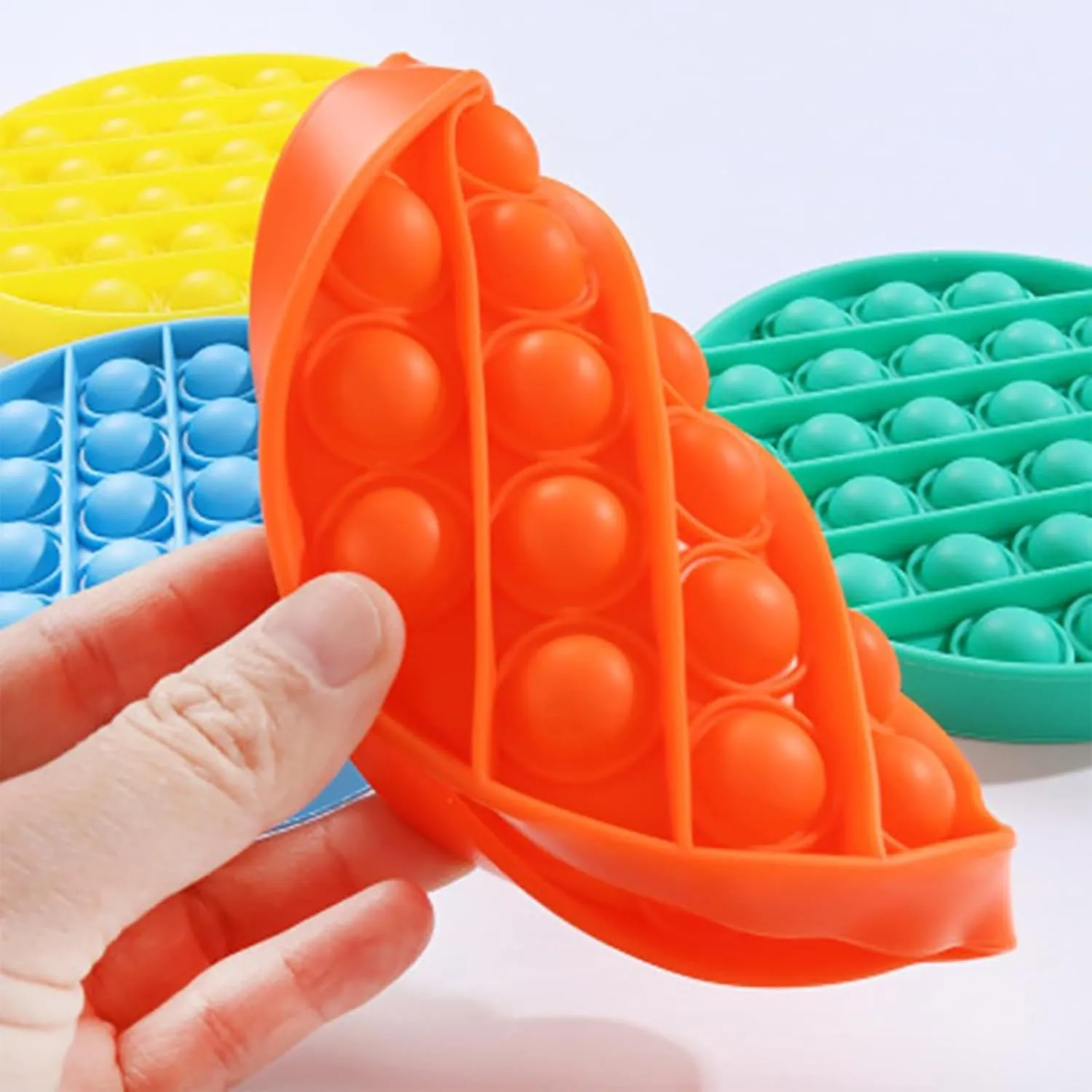 Toys,Push Pop Fidget Sensory Toys Set,Stress Relief Gifts for Kids & Adults,Pop Bulk & therapy Party Favors Toddler Toys for Easter Gifts,Party Supplies,Classroom Prizes Random 36 Pcs Fidget 