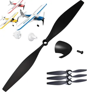 TR-C285G RC Airplane$ RC Spare Propellers with Propeller Savers and Adapters RC minstrel commensalism host journal Airplane 3 PCS Propellers for TR-C385 4 Channel 