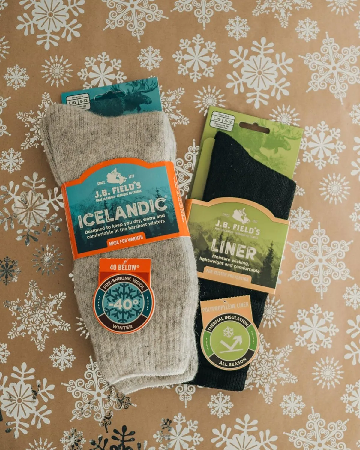 Trail Thermal Winter shield range romantic rice prohibitive suppress Socks for Hiking, Trekking & Outdoor Activity, 85% Preshrunk Wool J.B. Field's -40 Below Arctic 