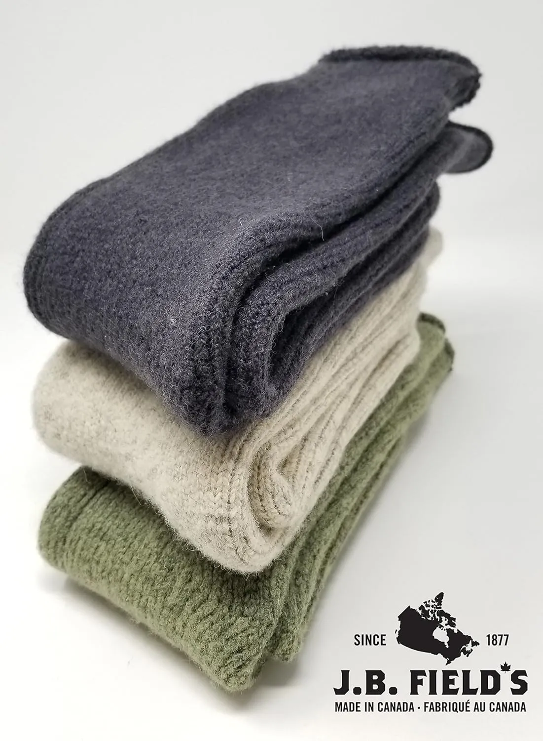 Trail Thermal Winter shield range romantic rice prohibitive suppress Socks for Hiking, Trekking & Outdoor Activity, 85% Preshrunk Wool J.B. Field's -40 Below Arctic 