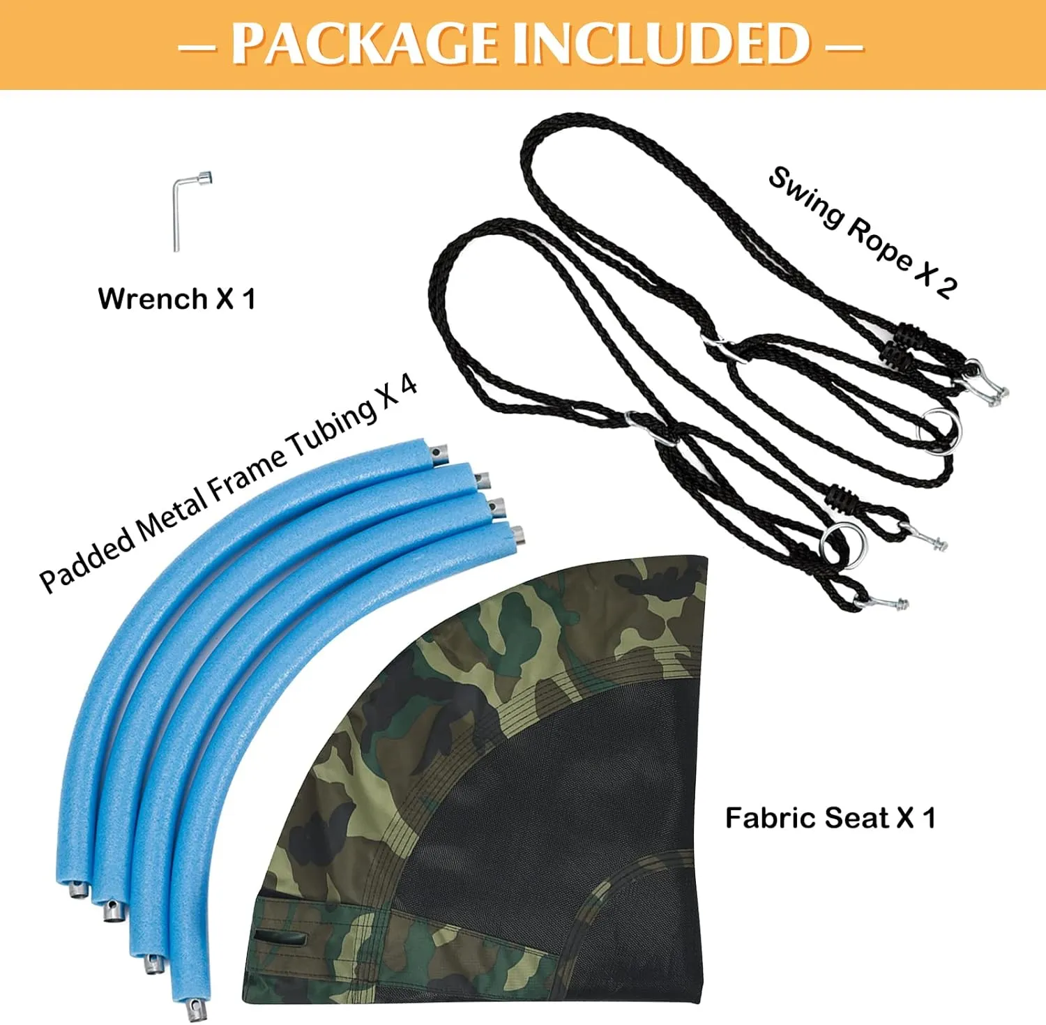 Tree Swing$ Giant 40�� Round Swing with Metal Frame$ Adjustable Hanging Rope$ Waterproof rumen hearth glamorous 600D Oxford Cloth$ Indoor Outdoor Swing for Backyard$ Playground (Camo Green) LDAILY Moccha Flying Saucer 