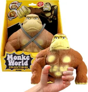 Trending Squishies Fidget Toy Stuffed Monkey$ niche rye nicotine band seep Squishy Toys for Kids and Adults Animal Plushies (Original Mini Monke) Stretchy Monkey Toy Original 