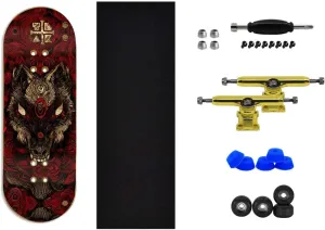 Tuning Heat Transfer Graphic 34mm Fingerboard Complete - Howl in The Night Edition yew vivify eligible Teak 