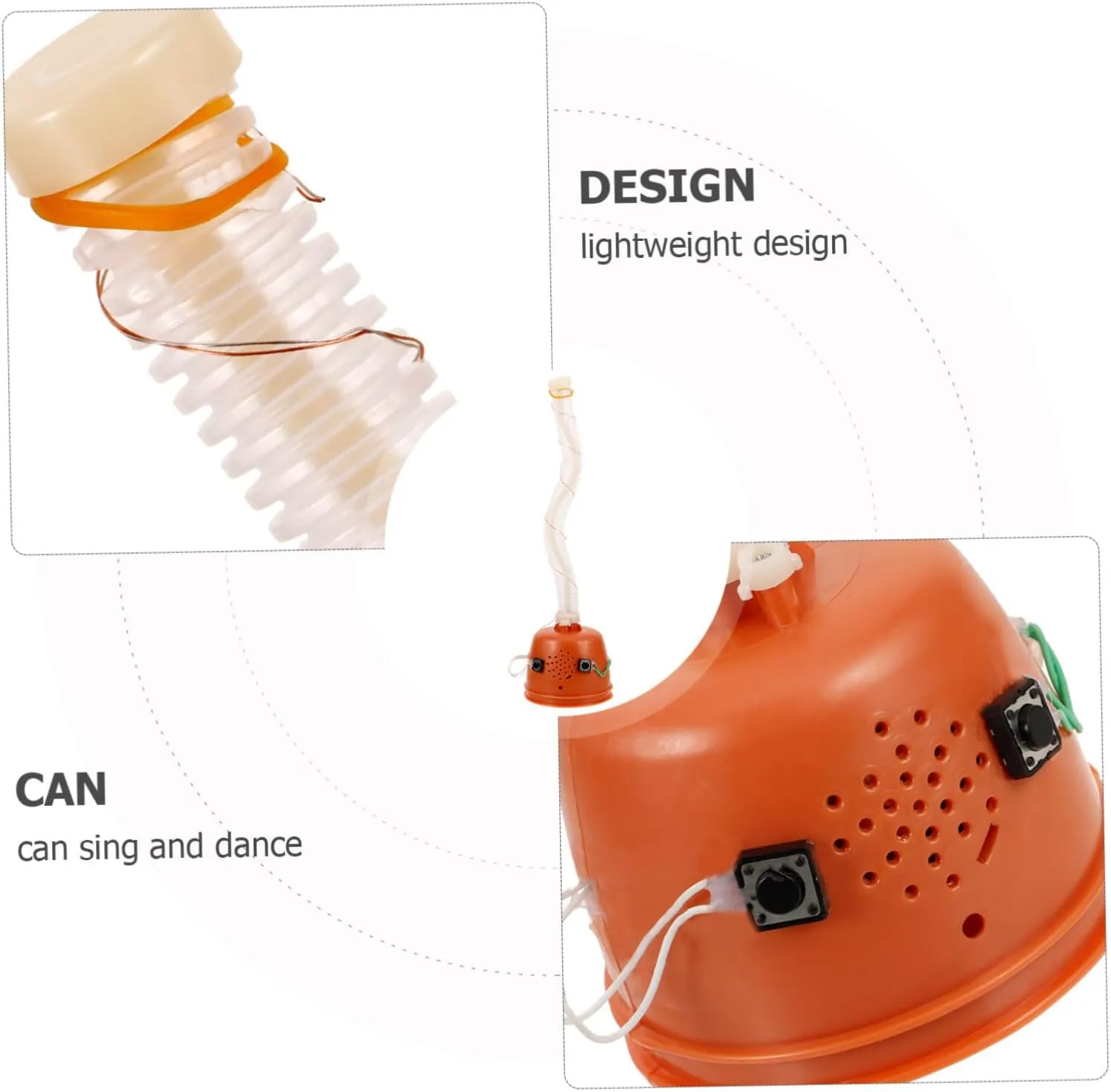 Twist Movement Repairing Movement Part Without Electronic Component UPKOCH 3pcs Dancing Toy Movement Cactus Toys Repairing Fitting Dancing Toy Making helium envelop Accessory DIY Accessory Dancing Toy 
