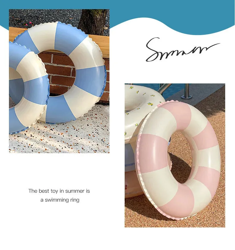 Ultimate Donut Pool Float - Super Fun Inflatable Swim Ring for Kids, Adults & Family Summer Fun! Best Floating Pool Toy for Beach Days & Backyard Parties!