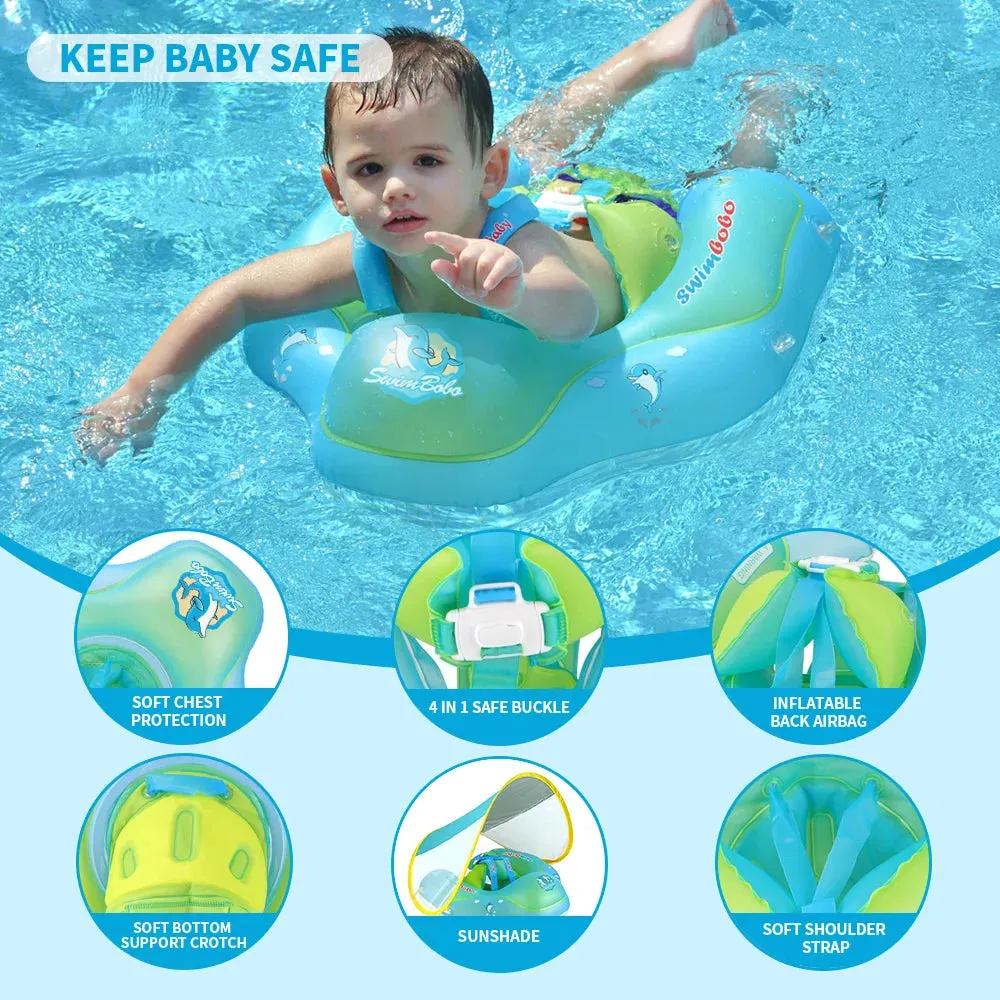 Ultimate Inflatable Baby Floatie - Safe & Fun Toddler Swim Ring for Pools, Bath Time & Summer Splash!