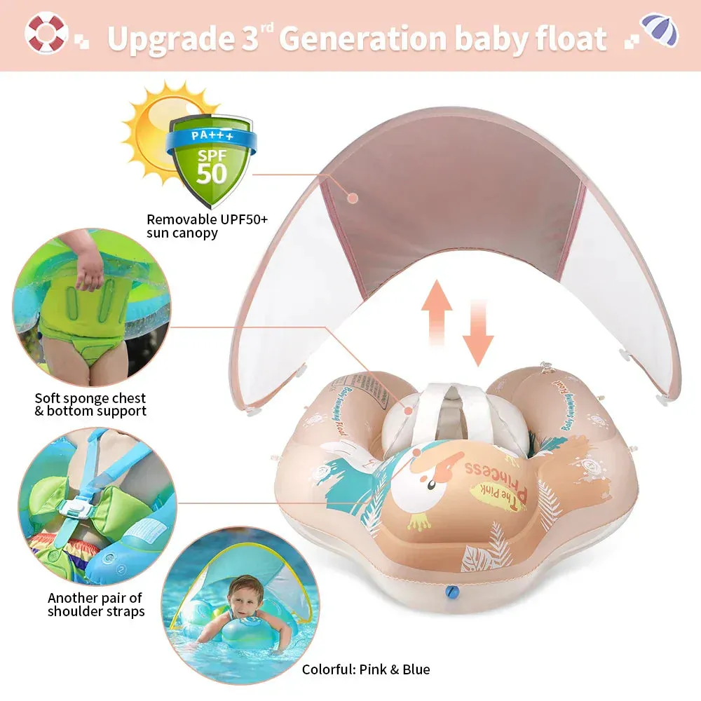 Ultimate Inflatable Baby Floatie - Safe & Fun Toddler Swim Ring for Pools, Bath Time & Summer Splash!