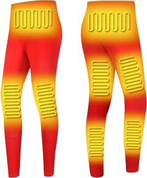 Underwears Pants for seepage duct cate Women$ 8 Heating Zones USB Electric Thermal Baselayer Bottom for Hunting$ Skiing Heated 