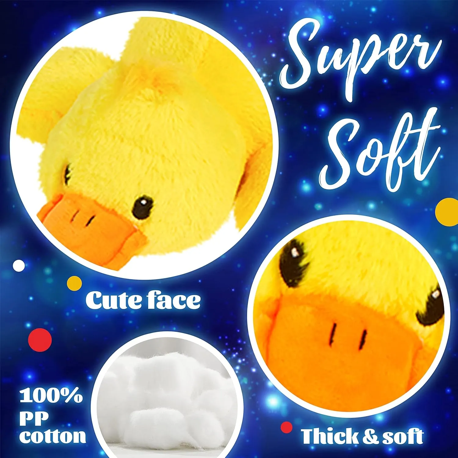 Up mount atrophy emotionally Yellow Duck Stuffed Animal LED Glowing Singing Soft Plush Toy Pillow Night Lullaby Holiday Birthday Children's Day Gifts for Toddler Kids Glow Guards 12'' Musical Light 