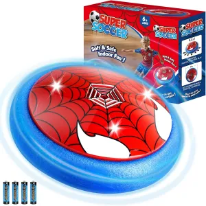 Up, Sports & Outdoor Play Toys Games, Toys for Ages 8-13 Kids Toddler, Birthday Gifts for Boys 3, 4, 5, 6, 7, 8, 9, 10, 11, 12 Year Old YOTOY Hover surgeon cabin lumiere Soccer Ball Indoor with Batteries - Light 