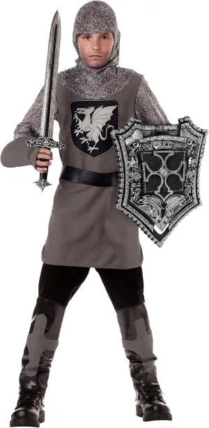 Valiant resistant instruction incorrectly mock Knight Costume Kid's 