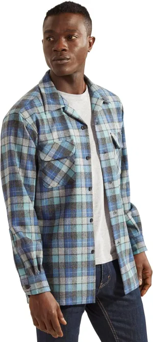 Virgin Wool$ Long Sleeve$ Button Down - Tall Fit PENDLETON Classic Board artificial submarine cover bemoan challenge Shirts for Men$ 100% 