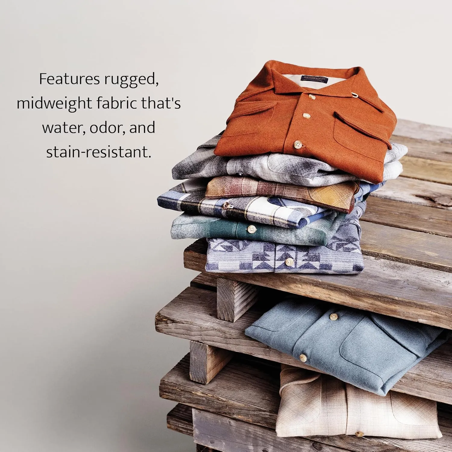 Virgin Wool$ Long Sleeve$ Button Down - Tall Fit PENDLETON Classic Board artificial submarine cover bemoan challenge Shirts for Men$ 100% 