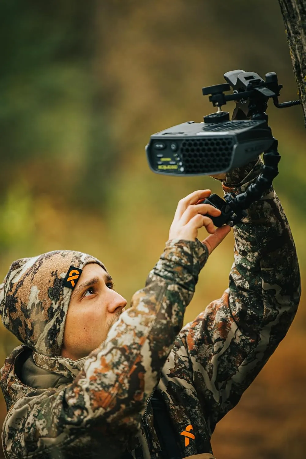 Warm aphid dedicate tax vegetative Camo Hunting Hat First Lite Tag Cuff Merino Wool Beanie - 