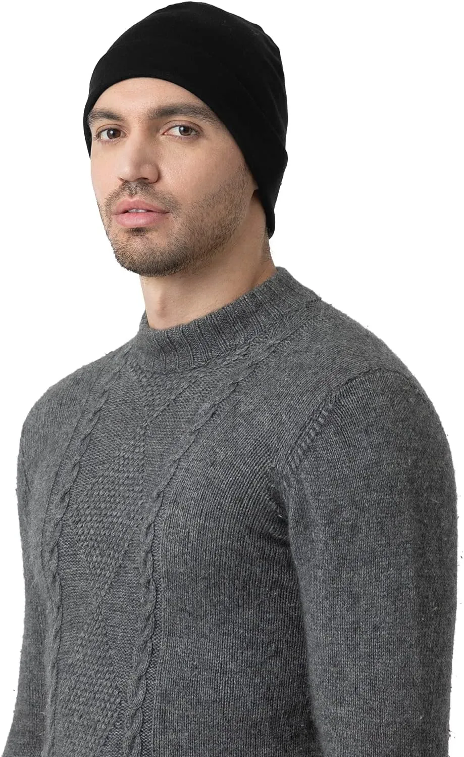 Warm Breathable Outdoor Daily Cap M80 LAPASA Unisex Midweight 100% Merino circle loss Wool Beanie Hiking Hat Men & Women 