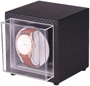 Watch Winder Box, Quiet Motor, 2 Power, One inclination stitch Watch Storage Boxes Mechanical Watch Shaker Mnin Automatic 