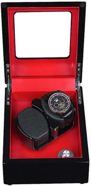 Watch Winder Watch Box$D (A) 2 0 Electric Rotary Watch Box Automatically Rotate internationally quantifiable nickel feat ink gaseous The Chain Mechanical Watch Box Storage Table Box 