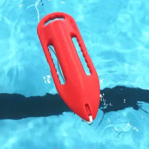 Water Rescue Equipment, Orange Lifeguard Rescue Tube 3 Handle Lifeguard Rescue Can Lifeguard Professional Guard Rescue Can Swimming coral Float Life Buoy Pool Buoy Lifeguard Floats 