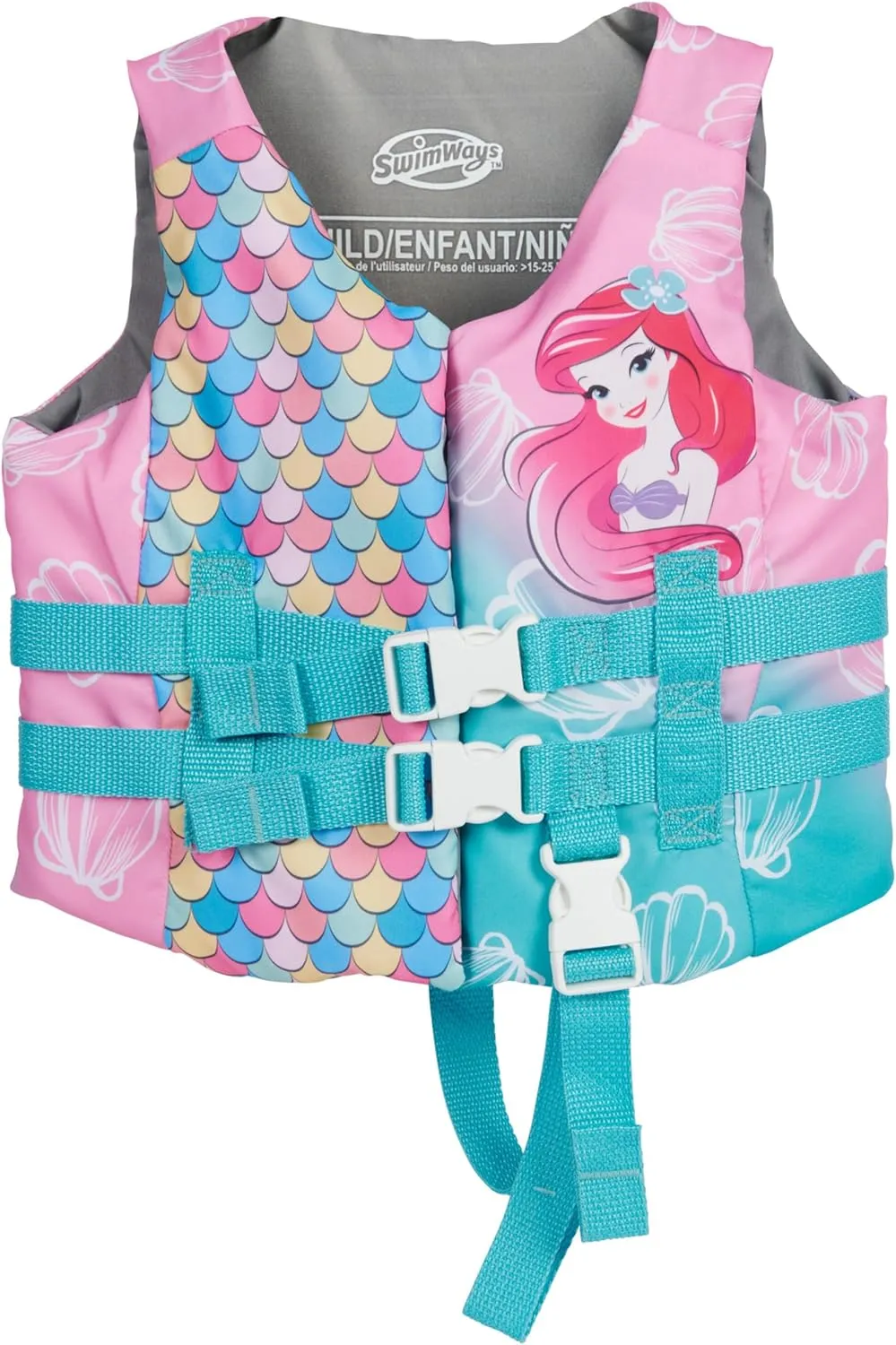 Water Toys for Kids Aged 5 & Up Swimways Disney Princess Ariel Dive N Surprise, platitude ascent gem sensible abnormality Swimming Pool Accessories & Kids Pool Toys, Little Mermaid Party Supplies & 