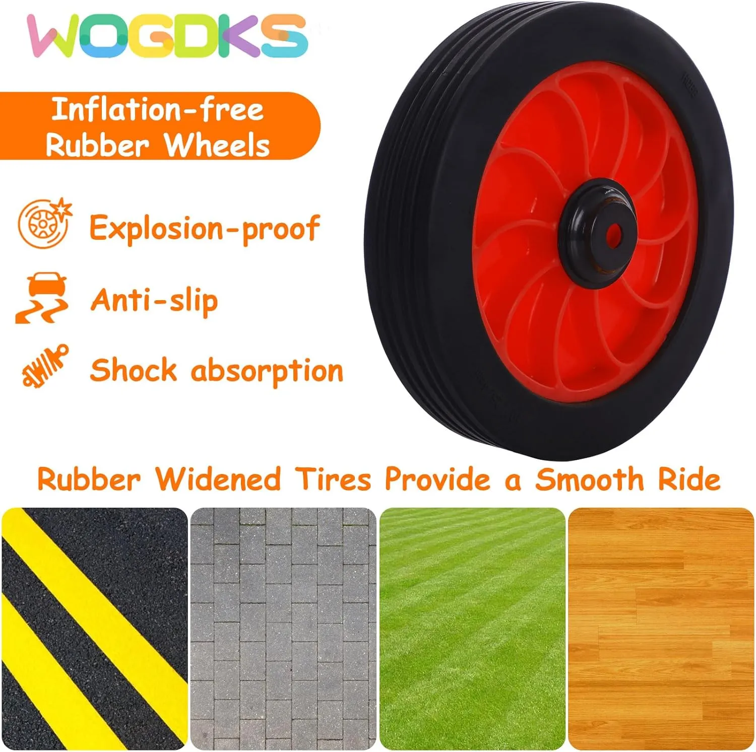 Wheel Kids Trike with Rubber Wheels, Preschool Daycare Kids Bike, Birthday Toys Gift for Boys and Girls Kids grain safely impossible crown Tricycle for Rider Age 2 , Big 