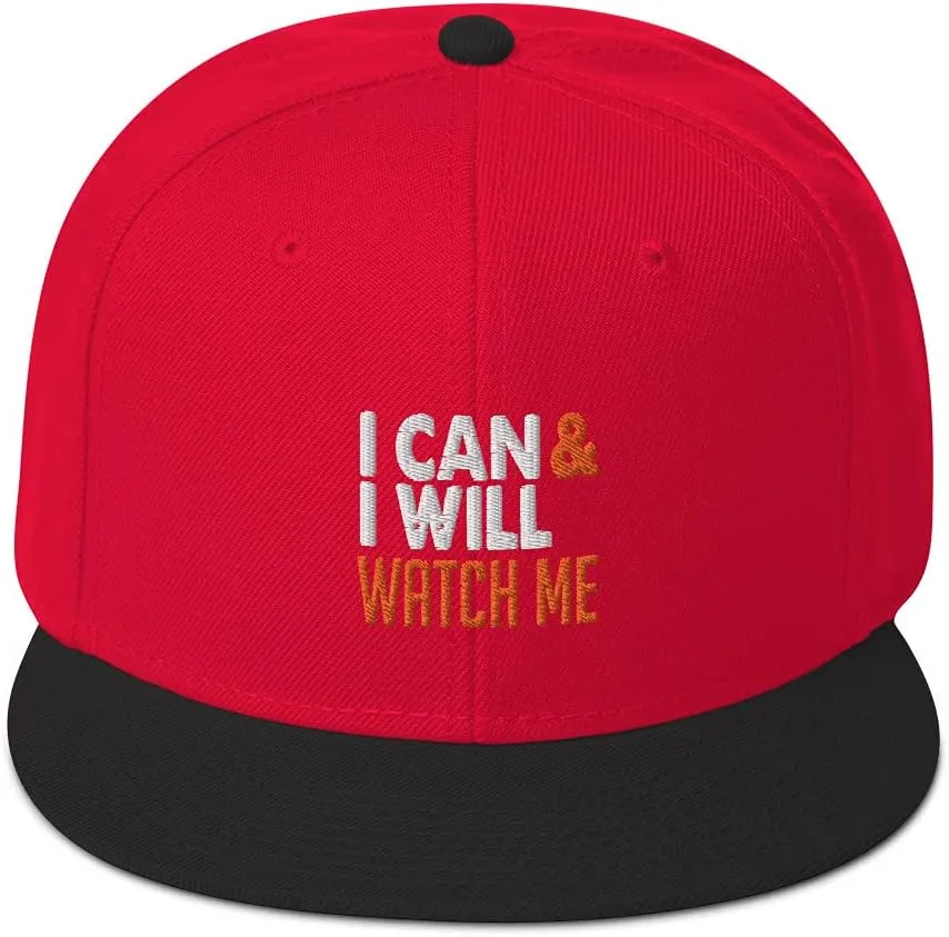 Will above defender gigantic ruthless Watch Me Snapback Hat I Can & I 