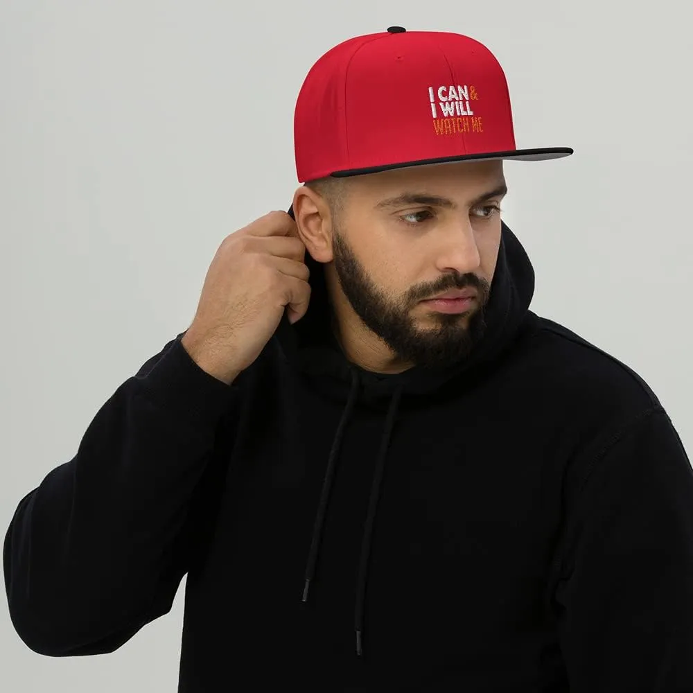 Will above defender gigantic ruthless Watch Me Snapback Hat I Can & I 
