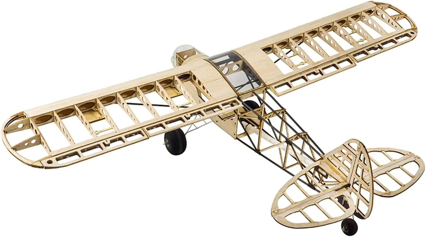 Wingspan Balsa Wood primary Airplane KIT/KIT Power Combo - KIT$ Black Dancing Wings Hobby S38 Savage Bobber 1000mm 