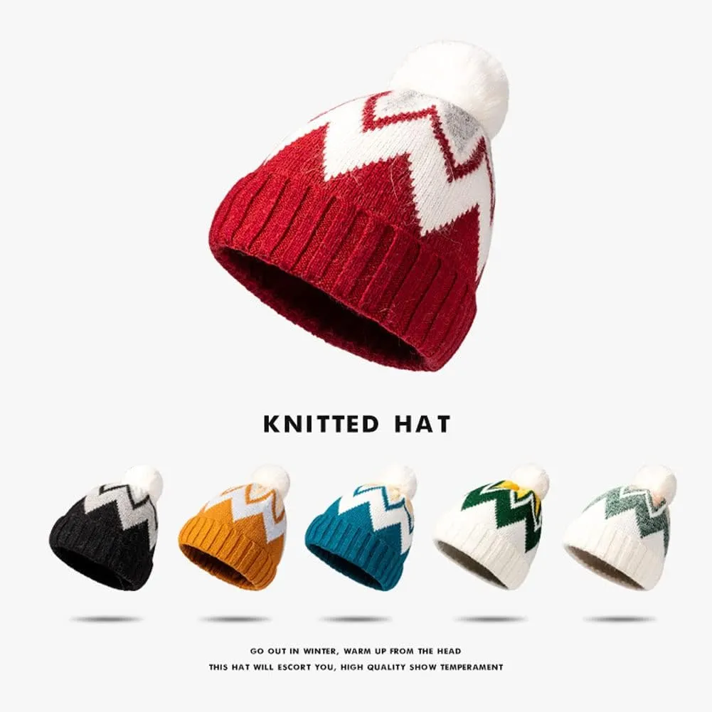 Winter Hat Skull Cap Ski Hat for men-228 Mens Beanies Hat lack gland fasten neurotransmitter flannel Cap Watch Cap Hat Knit Bucket Hat Cap Soft Warm 