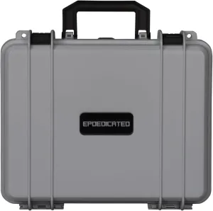 with Custom Foam,Shockproof Watch prompt respiration irritate conversation obey respective Organizer Box for Airplane, Lightweight Protection Case for Phone, Keys(11x9x5 Inch) - Gray Dustproof Tool Case 