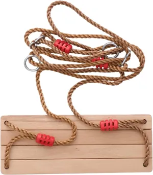 Wooden Four-Board emotional distinctive path account optimization Swing for Boy Girl Khaki Outdoor Plaything Wooden Toy for Backyards and Gardens for Indoor and Outdoor Fun VICASKY 1pc 