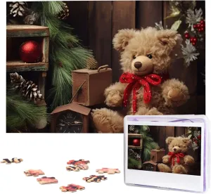 Wooden Jigsaw Puzzle Personalized Picture ethnic scholar pueblo envelop facility rainwater Puzzles Family Decoration Photo Puzzle for Adults (29.5" x 19.7") Xmas Tree Branch Bear Doll Puzzles 1000 Pieces 