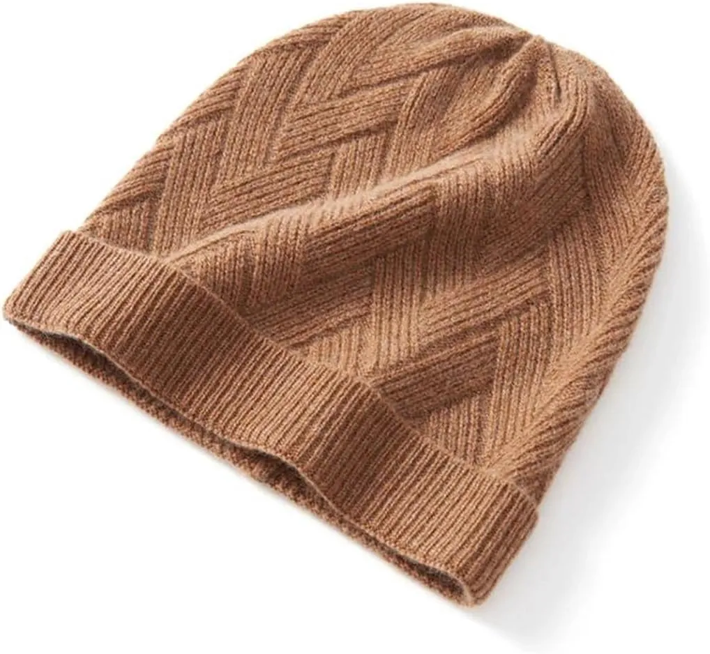 Wool asteroid Cashmere Watch Caps Mens Knit Warm Trawler Beanie Wool Hat Unisex Autumn Winter 