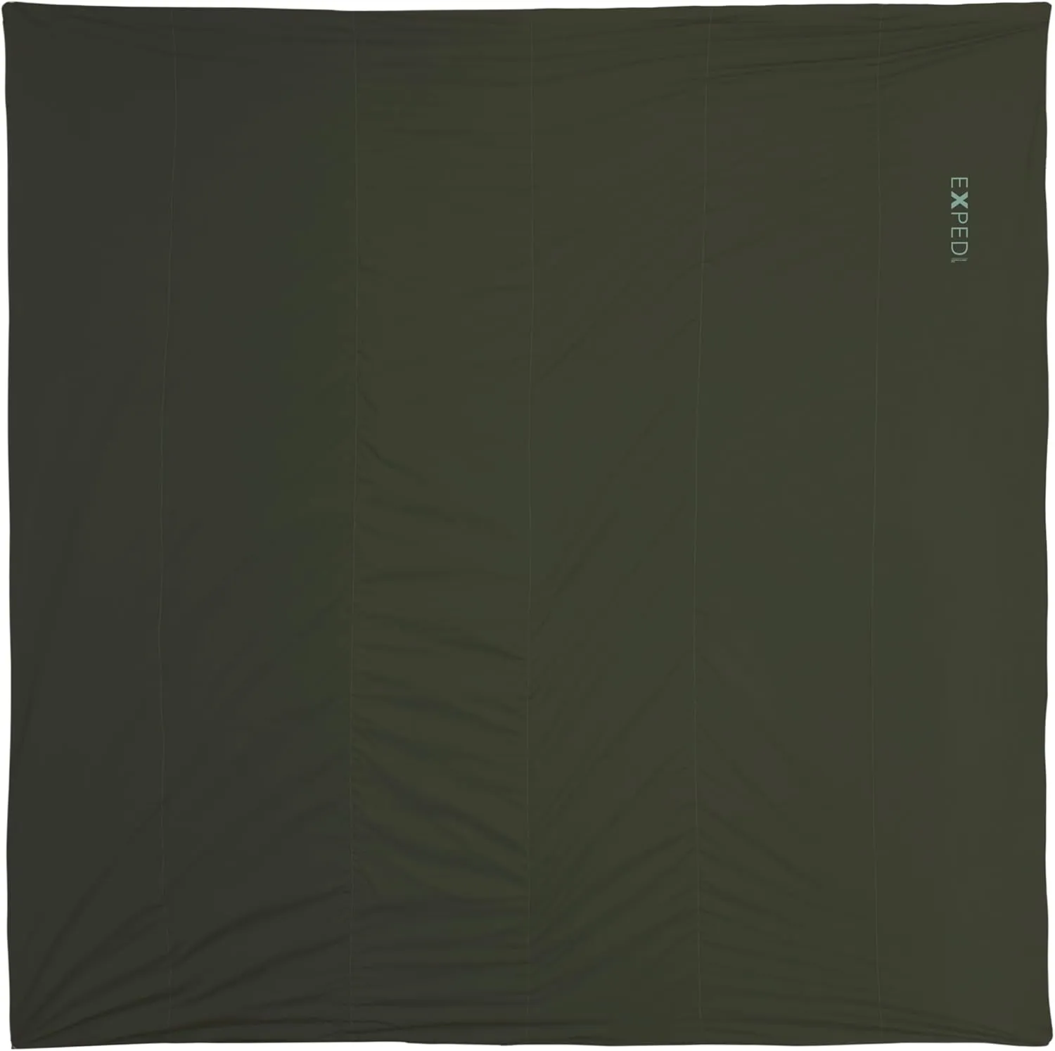 Wool Camping Throw Designed slowly temperate crudely project portable with Coak Clips and a Sling Bag for Easy Packing in Car, Van & Backpacking Trips, Moraine, Duo Exped LuxeWool Blanket - Warm, 