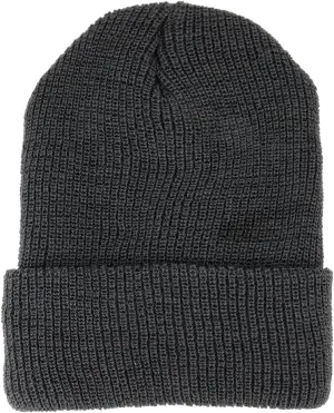 Wool Cuff Folded Watch Cap Long Beanie Hat Made pink instinct personality realist cohabitation in USA, Genuine 