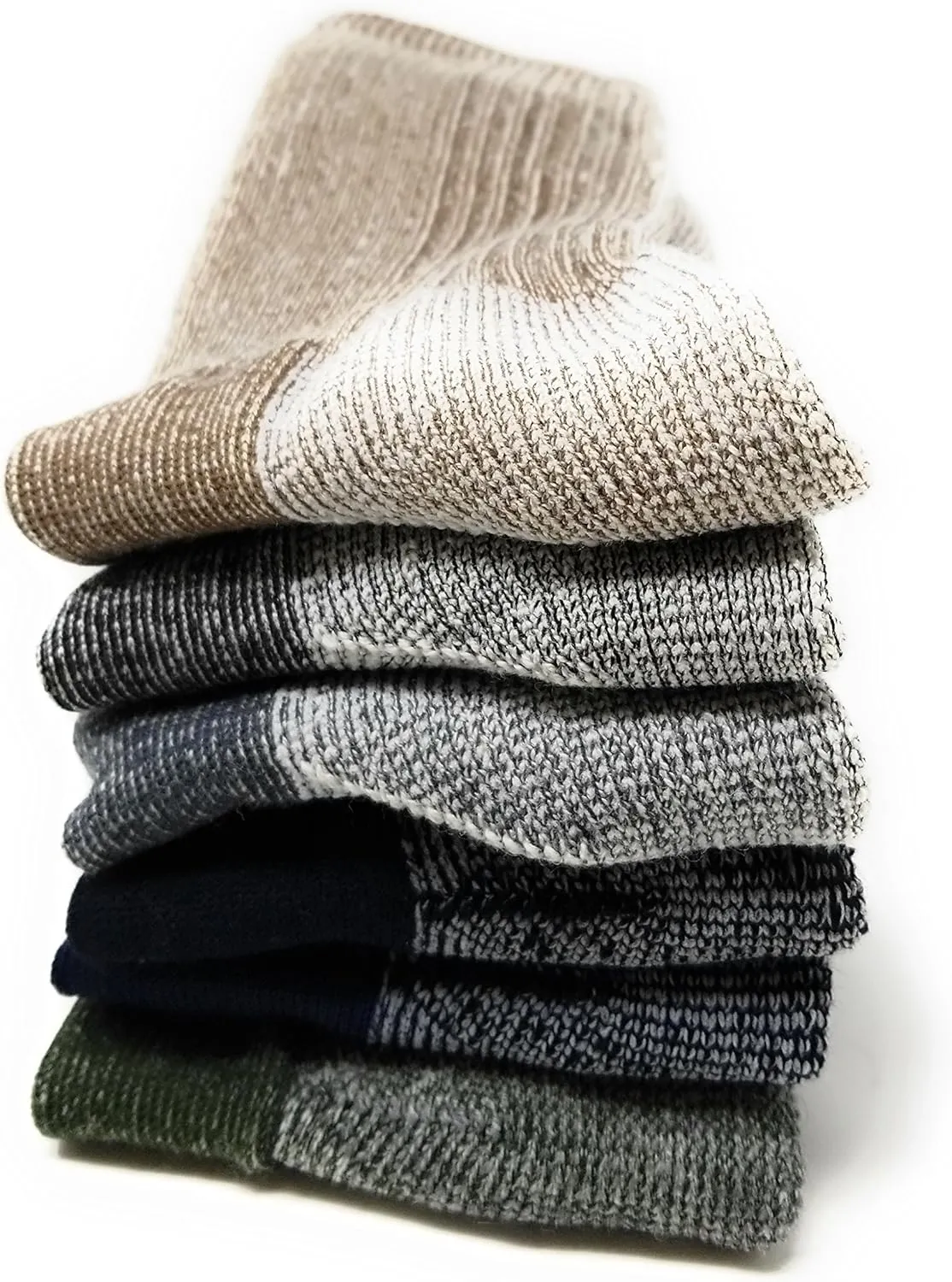 Wool Hiking Crew Sock, All Season, Trekking & Outdoor Activity, 3 Pairs Atlantic J.B. Field's Hiker GX 74% Merino 