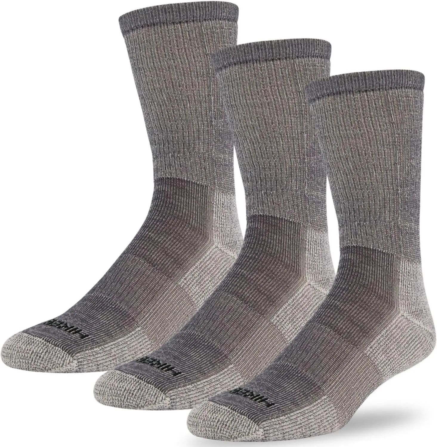 Wool Hiking Crew Sock, All Season, Trekking & Outdoor Activity, 3 Pairs Atlantic J.B. Field's Hiker GX 74% Merino 