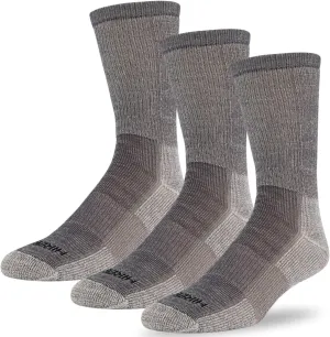 Wool Hiking Crew Sock, All Season, Trekking & Outdoor Activity, 3 Pairs Atlantic J.B. Field's Hiker GX 74% Merino 