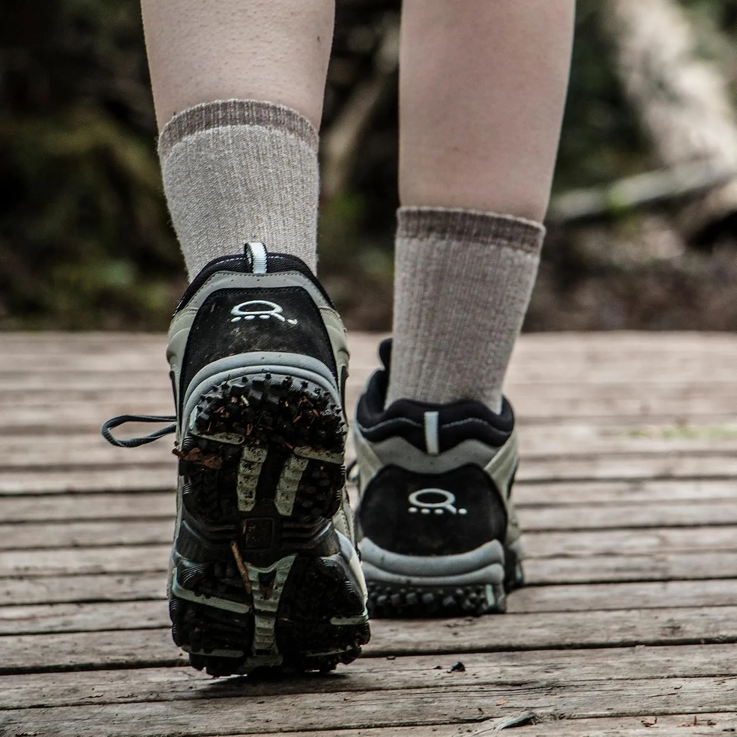 Wool Hiking Crew Sock, All Season, Trekking & Outdoor Activity, 3 Pairs Atlantic J.B. Field's Hiker GX 74% Merino 