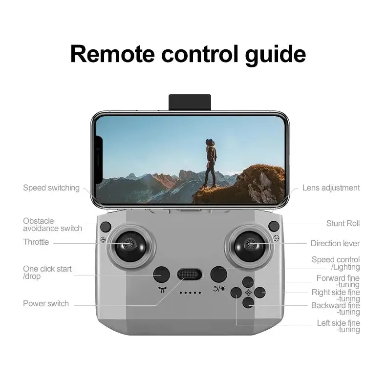 Xiaomi Drone RC 8K 5G GPS Professional HD Aerial Photography Remote Control Aircraft HD Dual Camera Quadcopter Toys UAV New