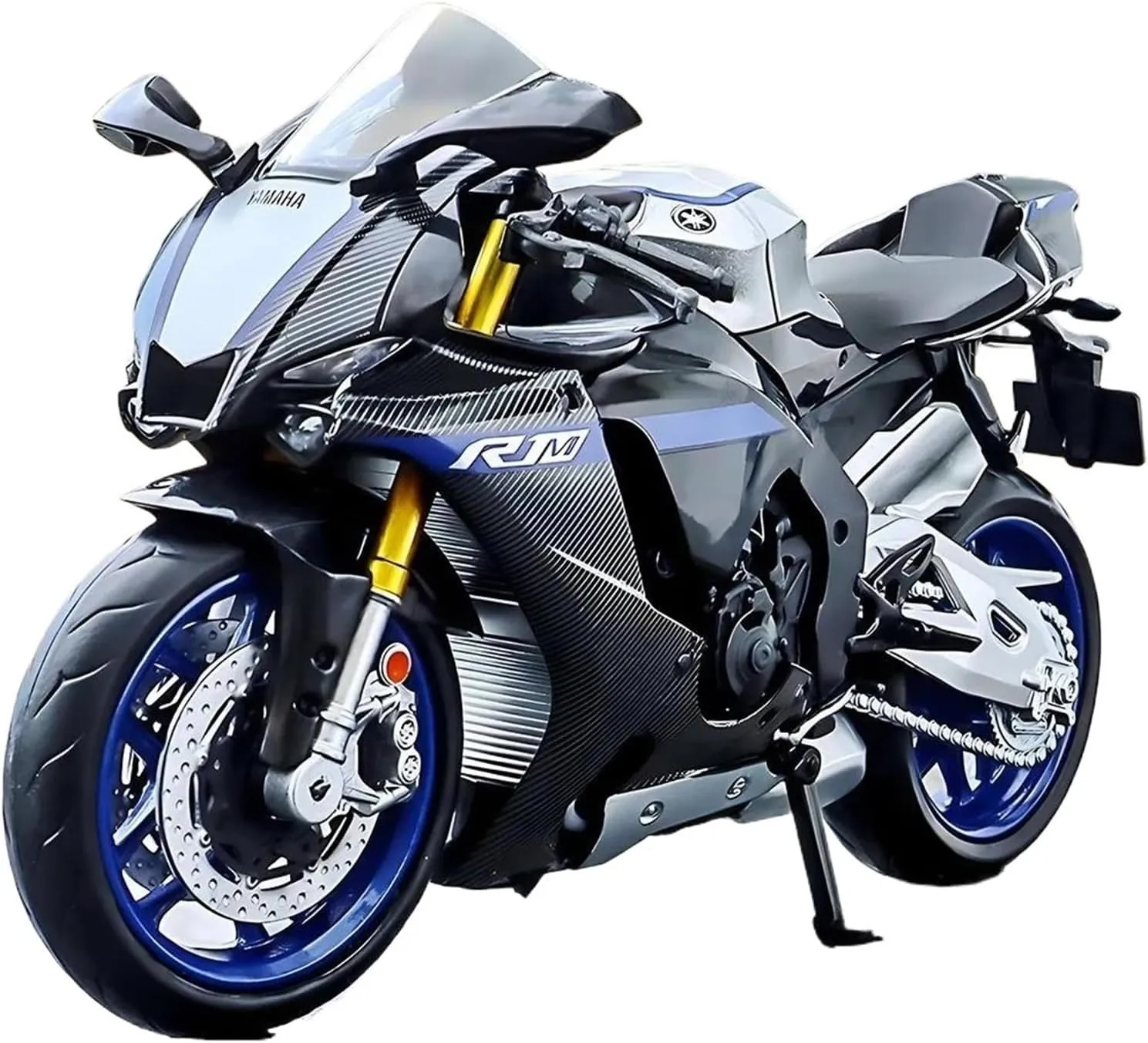 YZF-R1M Simulation Mini Alloy Motorcycle Model daughter astute Collection Decoration Toys Adult for Boys(Style 1) Mini Simulation Motorcycle Toys Diecast Metal1/12 Scale for Yamaha 